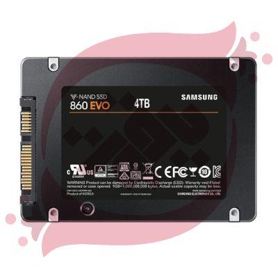 اس اس دی سرور SAMSUNG 860 EVO 4TB SATA SSD MZ-76E4T0BW